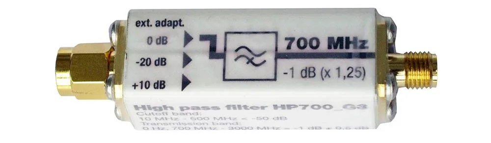 HP700-Filtre à bande passante élevée
