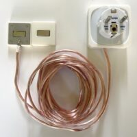 Kit de mise à la terre complet contre les tensions induites - Earthing - compatible avec tissu ADR TEX et baldaquin en tulle d'argent