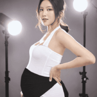 Bandeau de Grossesse anti-ondes - couleur noir