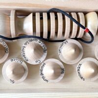 Coffret de 10 pendules avec plantes et minéraux - Pharmacie domestique