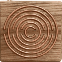 L’oscillateur de Lakhovsky en chêne et cuivre pour le lieu, les aliments, l'eau et les plantes