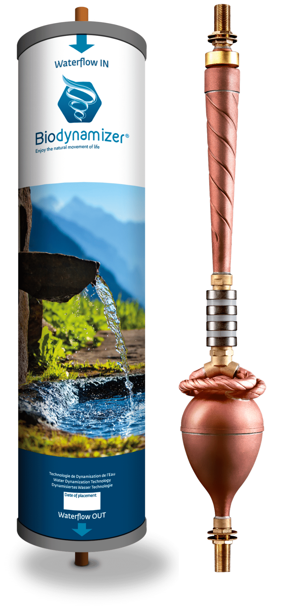 Filtration et dynamisation de l'eau