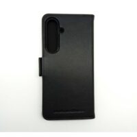 Etui anti-ondes en cuir noir pour Samsung Galaxy S24
