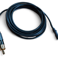 Câble RCA-CINCH de mise à la terre pour instruments de musique et équipements audio