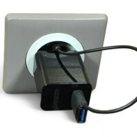 Cordon USB-A de mise à la terre mâle-femelle pour chargeur de smartphone