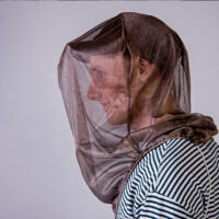 Résille de protection pour la tête et le cou contre les ondes de hautes fréquences